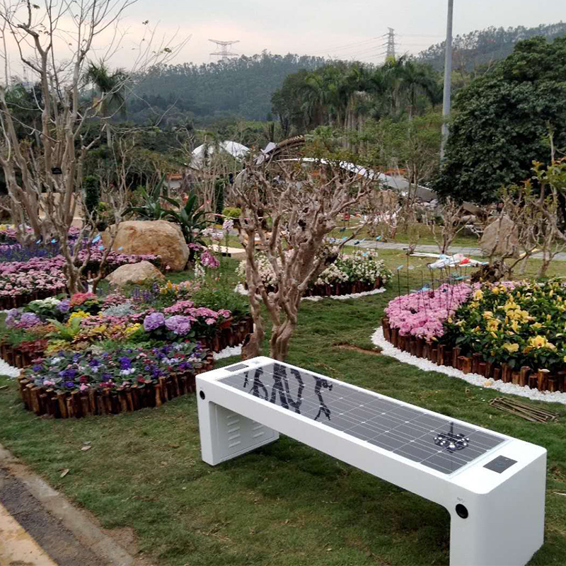 Solar Park Bench Smart City Green Product