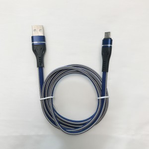 Împletit încărcătură rapidă din carcasă din aluminiu, flexibil, îndoit Cablul de date USB fără tangență pentru micro USB, tip C, încărcarea și sincronizarea fulgerului pentru iPhone