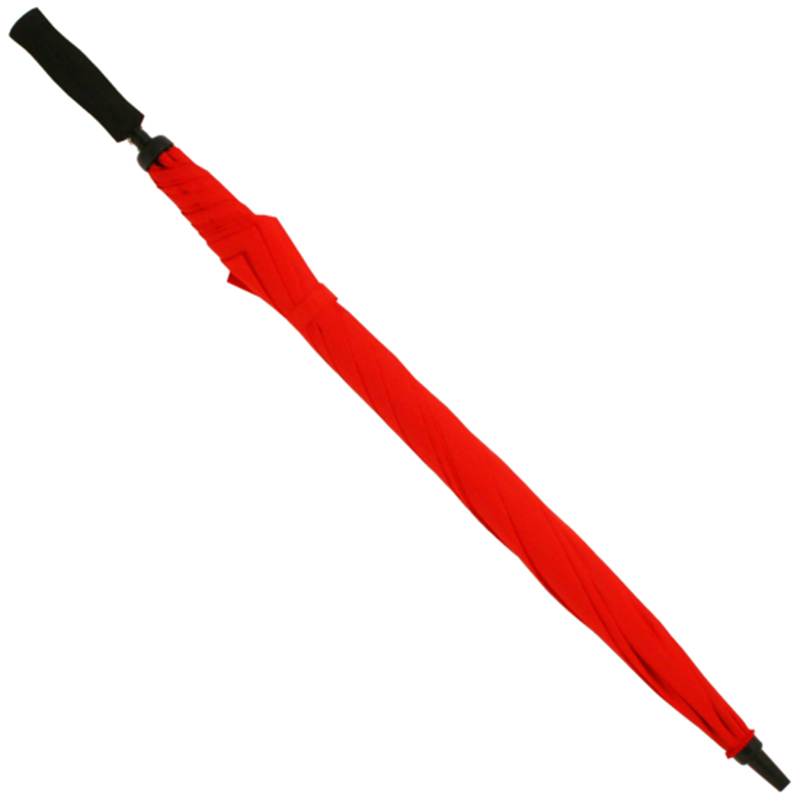 27 inch 30 inci în aer liber în aer liber cadru din fibră de sticlă rezistentă la vânt EVA mâner umbrelă de golf