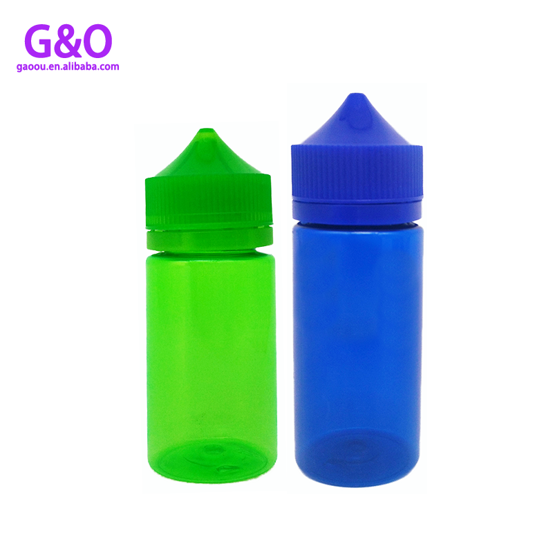 100ml 4oz 120 ml flacon chubby e cig picătură de plastic gorilla e vape sticla unicorn pet drop container 100ml sticluțe unicorn dolofan gorilă