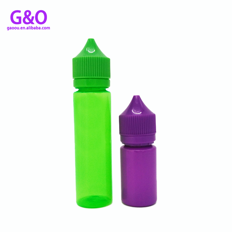 sticlă verde violet 30 ml chubby e lichid 60ml sticla gorila e suc 1oz flacoane picurătoare unicorn din plastic 2oz