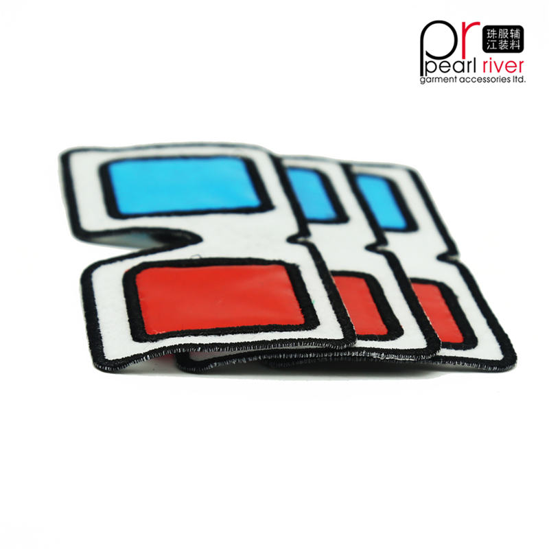Tpu patch cu ochelari de pâslă