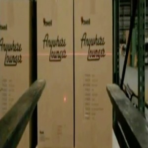 Sistem de ghidare laser cu stivuitor de înaltă calitate pentru depozit