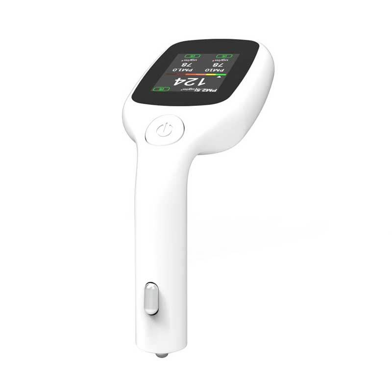 Detector de aer Dienmern CO2 PM2.5 2019 Vânzări la cald DM509 Multi-funcție Detector de calitate a aerului CO2 PM2.5 HCHO TVOC AQI