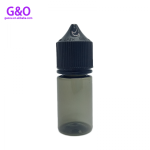 1oz sticle de plastic v3 chubby gorilla sticlă de picătură neagră pentru animale de companie 30ml e sticlă lichidă unicorn flacon 30ml v3 chubby gorilla unicorn sticle