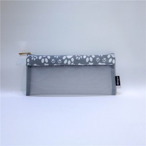 Geantă din creion cu fermoar din nylon, husa creion simpatic, simplu, creion