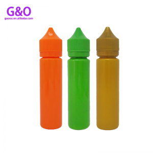 V3 ejuice sticlă pentru animale de companie ejuice sticlă de plastic 30ml 60ml noi eliquid chubby gorila unicorn sticlă picuratoare albastru negru sticle eliquide