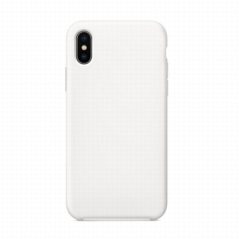 Carcasă de telefon originală din silicon LOGO pentru iPhone 7 X Husa pentru iPhone X XS Max XR