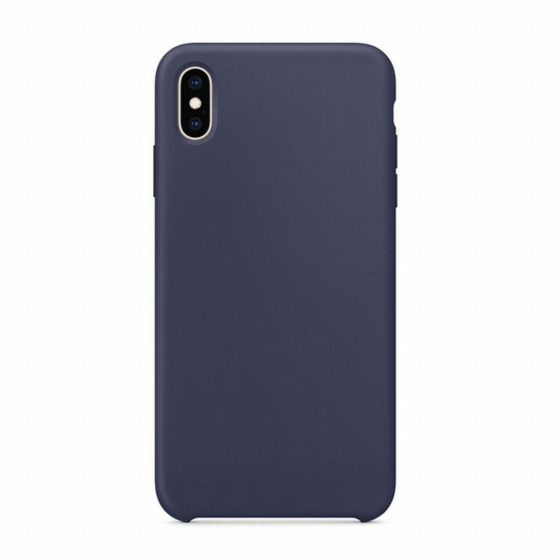 Carcasă de telefon originală din silicon LOGO pentru iPhone 7 X Husa pentru iPhone X XS Max XR