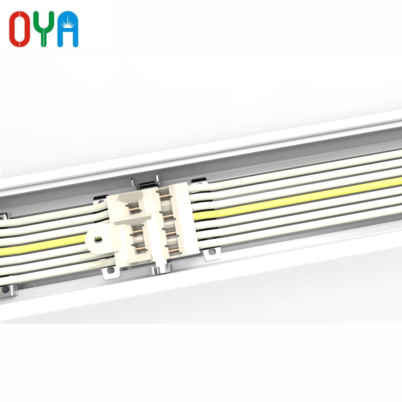 Sistem de iluminare liniară cu LED de 60W Dimmable DWable, cu șină de trunking cu 7 fire