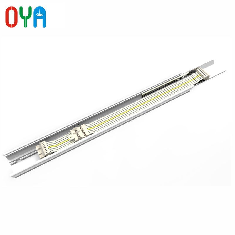 Dali Dimmable LED WW 40W Sistem liniar de iluminare cu trunchi de 1200 mm cu șină cu șină de 7 fire
