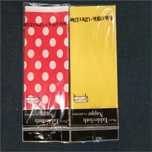 Sărbători de nuntă hârtie de masă de unică folosință din plastic PEVA