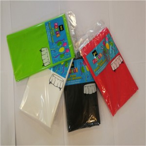 Pânză de masă PEVA cu ridicata cu capac de masă rotund din plastic pentru vacanță de petrecere