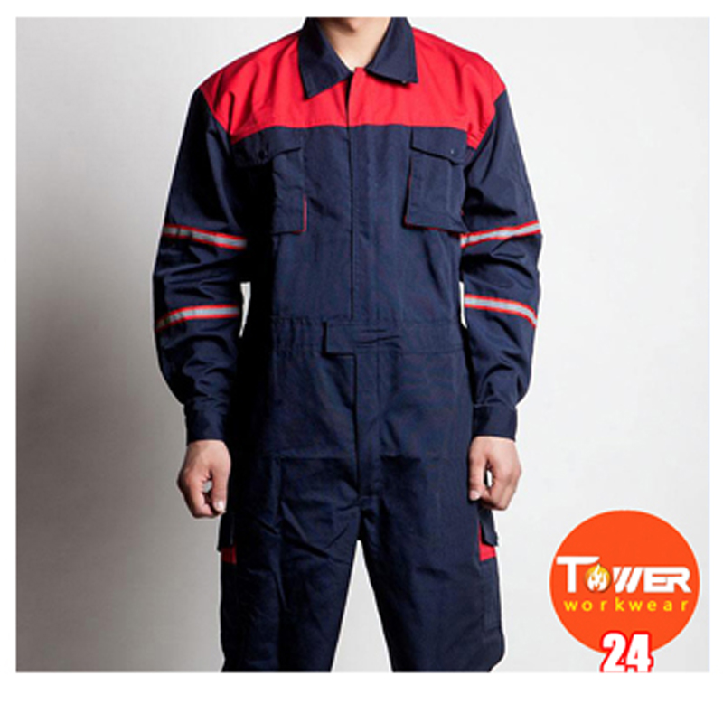 Geacă uniformă de îmbrăcăminte de lucru unisex cu două culori
