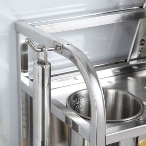 Suport de condimente din oțel inoxidabil ， Suport pentru scule din oțel inoxidabil ， Suport pentru depozitarea tablelor de tăiat din oțel inoxidabil