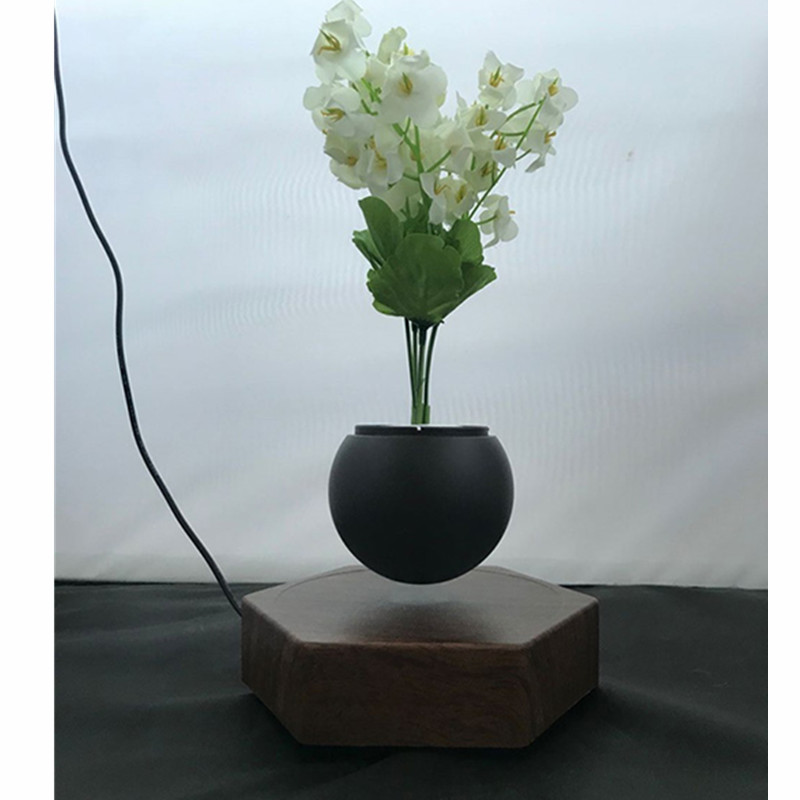 Mașină de plantat cu ghiveci magnetice din lemn plutitor cu bonsai PA-0720