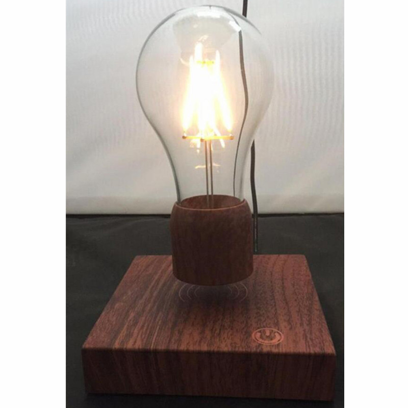 Lampa cu levitați din lemn de tip levier PA-1004, lampă cu led plutitor