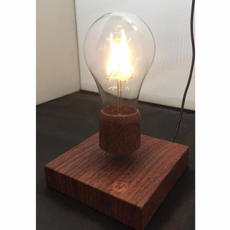 Lampa cu levitați din lemn de tip levier PA-1004, lampă cu led plutitor