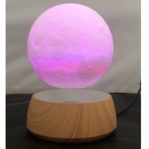 levitație rotativă magnetică PA-0912M lampă lunară plutitoare cu schimbare de lumină