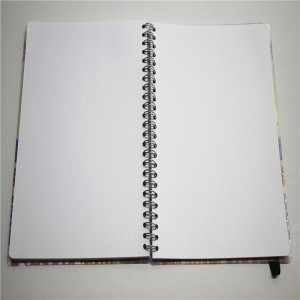 Inel de acoperire din plastic Binder Note Book cu bandă elastică