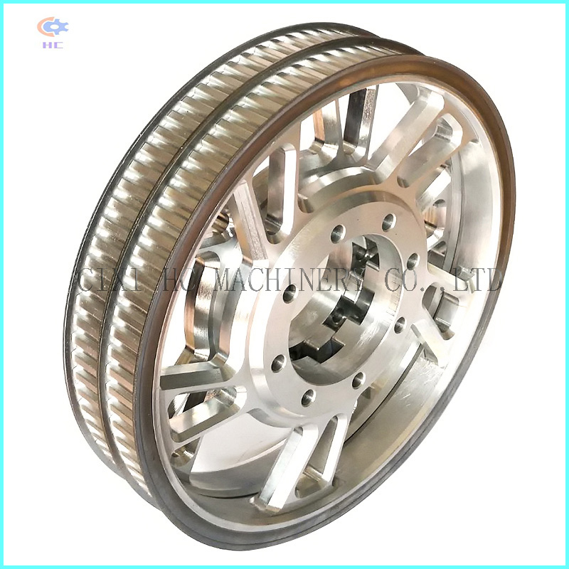 Scripetă din oțel inoxidabil 12mm Bore htd 3m 30t