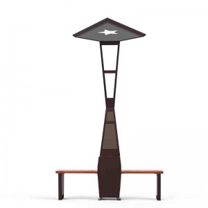 Încărcătorul mobil al postului nostru pentru publicitate în aer liber