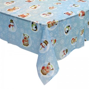 Înveliș de exterior PEVA Grilă de culoare albă și roșu tip roșu de masă