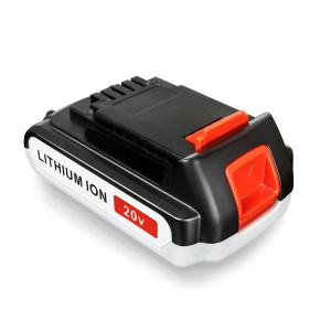 Baterii fără fir pentru înlocuirea Li-ion 2000mAh 20V pentru Black \u0026 Decker LB20, LBX20, LBX4020, LB2X4020
