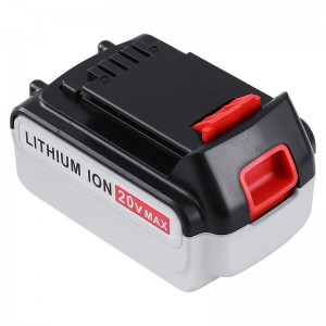 Pentru Black \u0026 Decker LB20, LBX20, LBX4020, LB2X4020 Baterii pentru înlocuirea bateriei Li-ion 20V 6000mAh