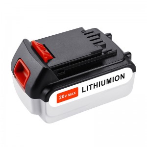 Pentru Black \u0026 Decker LB20, LBX20, LBX4020, LB2X4020 Baterii pentru înlocuirea bateriei Li-ion 20V 6000mAh