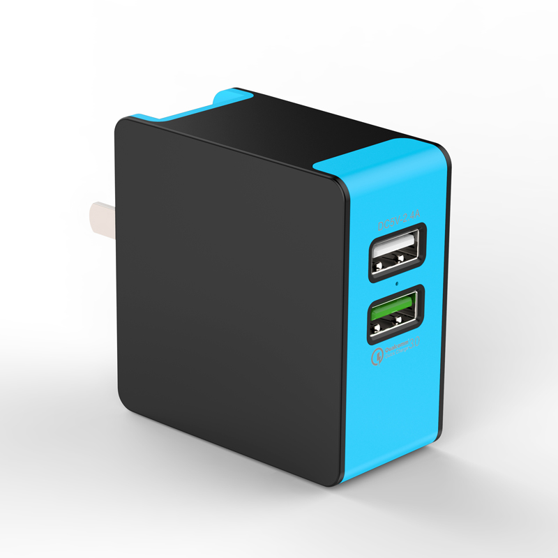 Încărcător de perete KPS-8034LC 5V4.8A 2USB