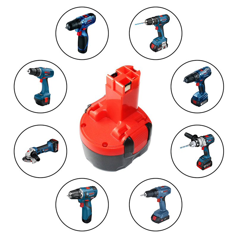 Ni-Cd 7.2V 1300mAh Înlocuire celule pentru baterii pentru unelte electrice Bosch 2 607 335 587, 2 607 335 766