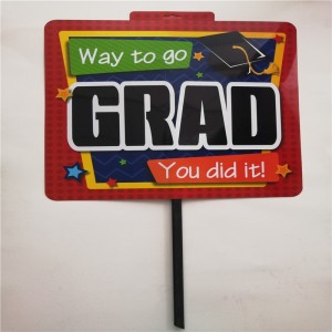 Crăciun de Crăciun Santa Christams semn de reclame din plastic în aer liber