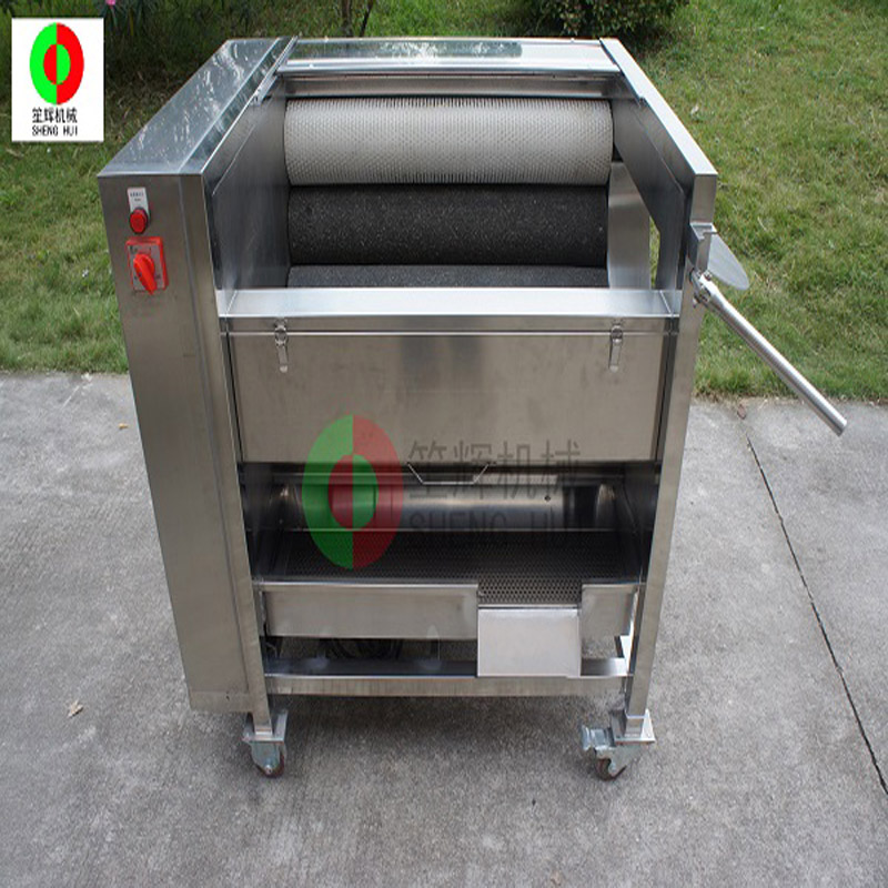 Mașină nouă de curățat fructe QX-608 / Mașină de curățat și curățat fructe / Mașină de curățat și decojit peria de fructe