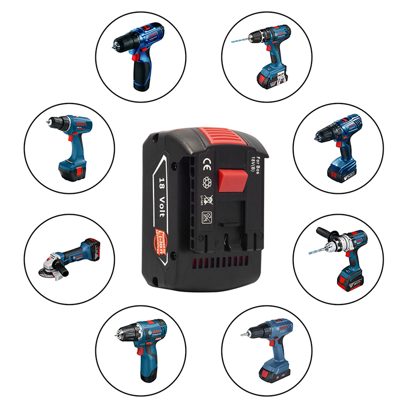 Li-ion 18V 4000mAh Baterii reîncărcabile pentru Bosch BAT609, BAT609G Instrumente electrice