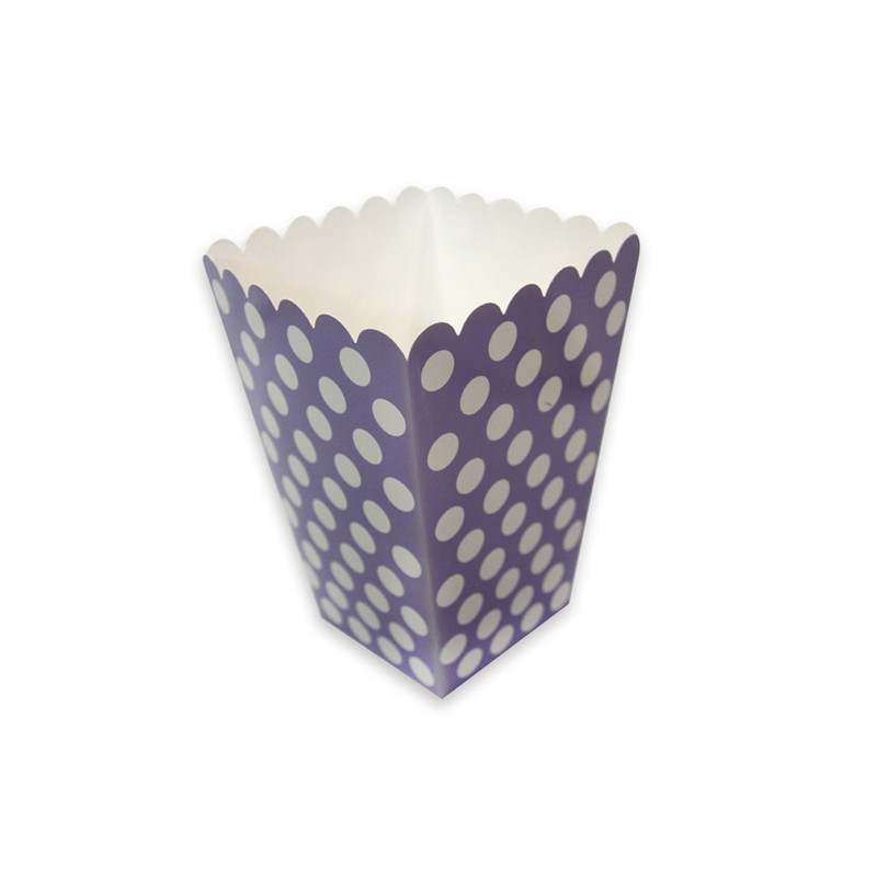 Cutie de pachete pentru hârtie portabilă pentru cutie de carton cu bomboane, colorată de design OEM colorat cadou de petrecere