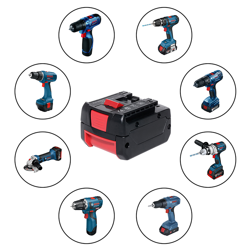 Pachetele de baterii reîncărcabile pentru bateria Li-ion 4000mAh 14.4V pentru Bosch BAT607, BAT614