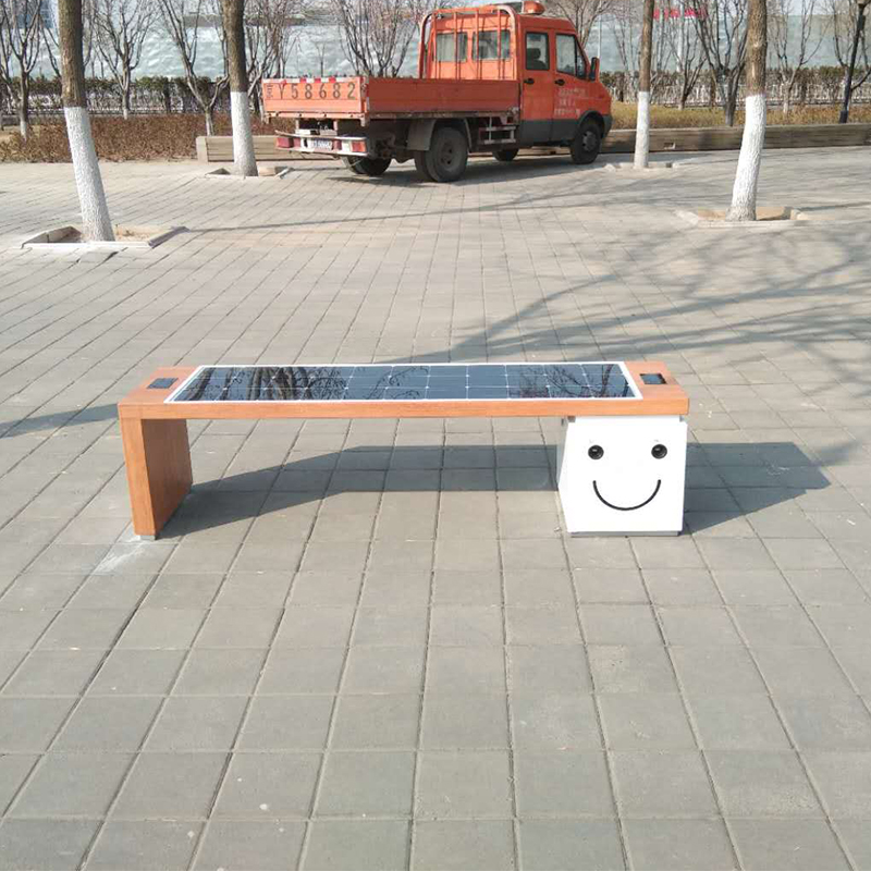 Încărcător de telefon pentru produse de energie solară Smart Metal Park, încărcător și echipament publicitar