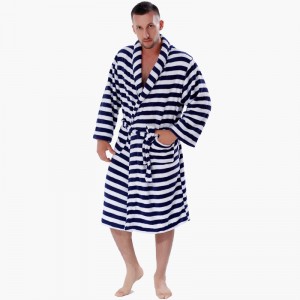 Robe cu dungi adulte Bărbați Femei Pijama
