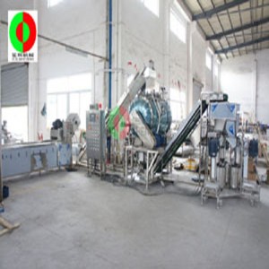 Linia de producție de tăiere și curățare a ardeilor