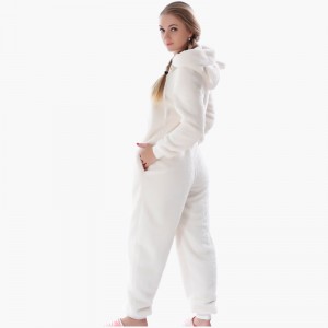 Femeile Adulte Onajie Pijamale Hooded cu urechi de animale