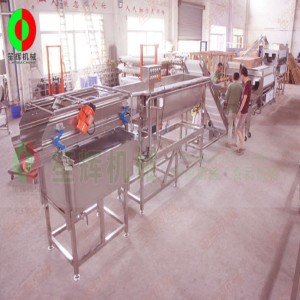 Liniile mari de legături și de tăiere a legumelor și fructelor