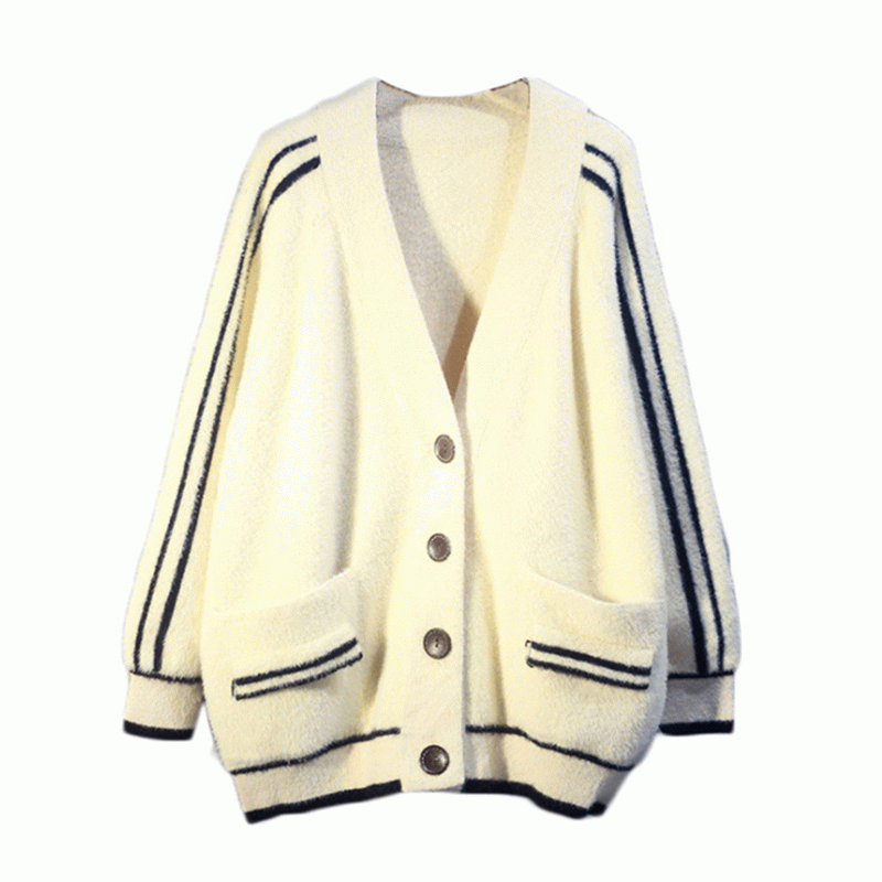 Pulover cu cardigan pentru femei Jacquard pentru femei, cel mai nou, imitație de șiret, din nou