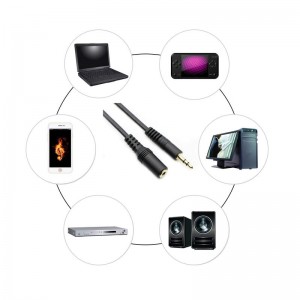 Cablu de extensie pentru cablu audio audio stereo de 3,5 mm 1/8 \