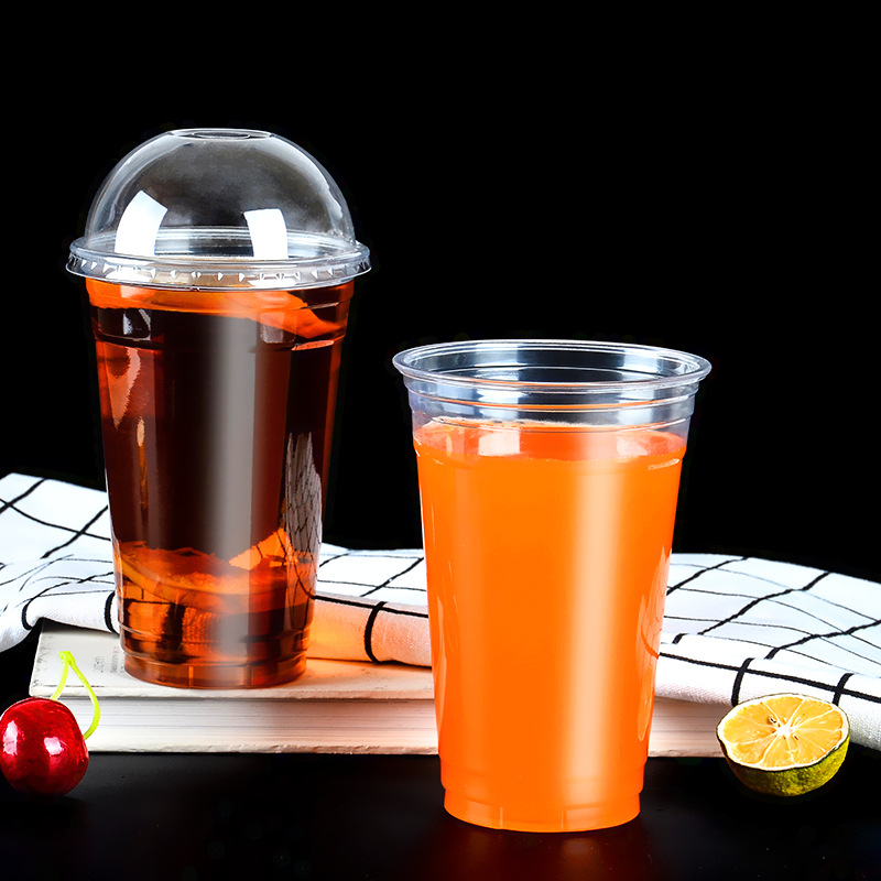 Cuptor PET de plastic de unică folosință, de 16 ozuri, de unică folosință