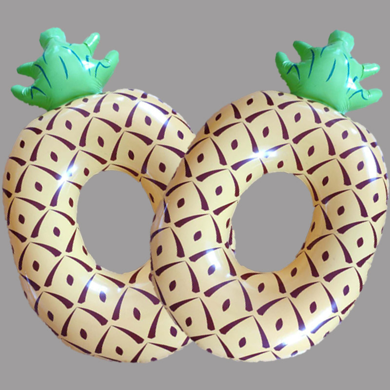 Plutitor gonflabil pentru piscină cu ananas