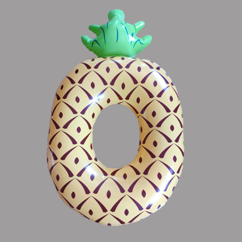 Plutitor gonflabil pentru piscină cu ananas