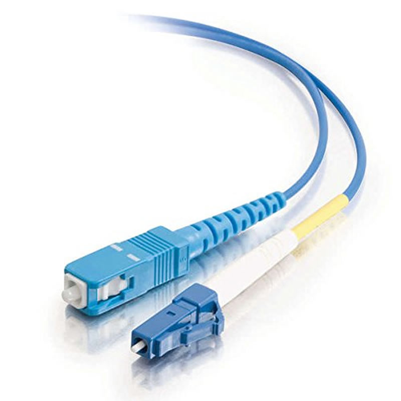 LC / SC Evaluat în plen 9/125 Cablu de fibra simplă monomod Simplex