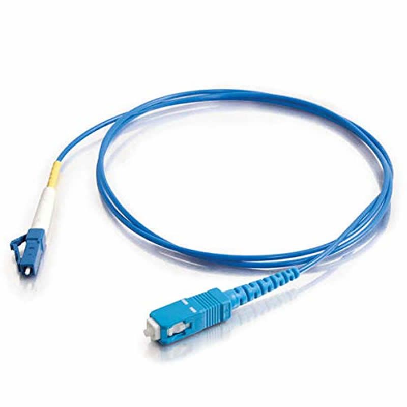 LC / SC Evaluat în plen 9/125 Cablu de fibra simplă monomod Simplex