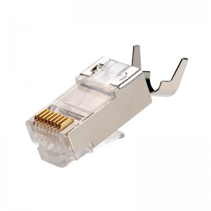 Conector RJ45 CAT7 Conector Ethernet Crimp STP Modular